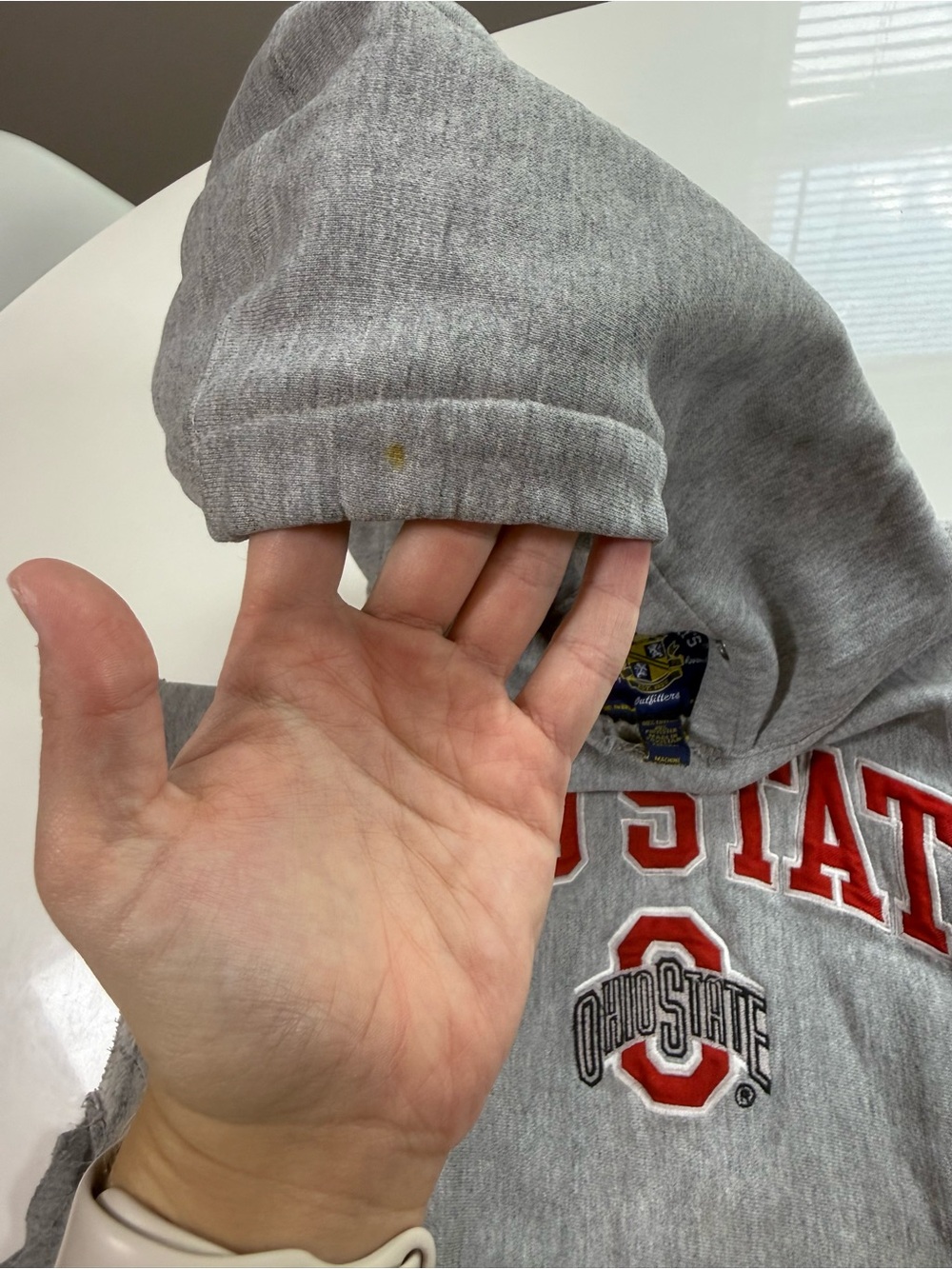 Vintage Steve & Barry’s Cut-off Sweatshirt - Picture 5 of 8